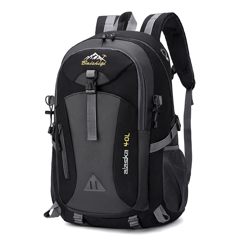 Mochila de Viaje Impermeable de Nylon para Hombre