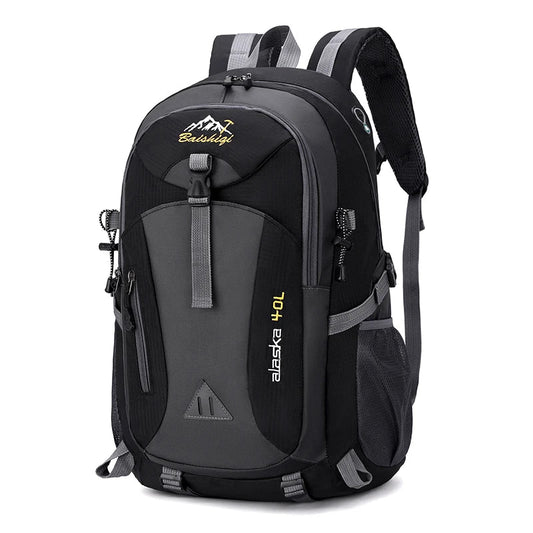 Mochila de Viaje Impermeable de Nylon para Hombre
